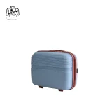 تصویر اختصاصی از کیف آرایشی چمدان هرموسا کد ۹۰۲۲ در رنگ آبی