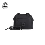تصویر اختصاصی از نمای جلویی و بند کیف زنانه دوشی بوبو کد ۵۳۲۴ در رنگ مشکی