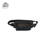 تصویر اختصاصی از نمای زیپ باز کیف زنانه دوشی چیبائو کد ۱۰۶۱ در رنگ مشکی