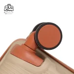 تصویر اختصاصی از چرخ چمدان سه‌تکهٔ اقتصادی سامیت Summit در رنگ کرم