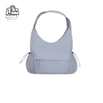 تصویر اختصاصی از نمای جلویی و بند کیف زنانه دوشی بستو BSTO کد ۳۸۱۲ در رنگ آبی‌خاکستری