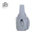 تصویر اختصاصی از نمای کناری کیف زنانه دوشی بستو BSTO کد ۳۸۱۲ در رنگ آبی‌خاکستری