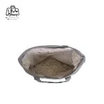تصویر اختصاصی از نمای زیپ باز کیف زنانه دوشی بستو BSTO کد ۹۸۱۸ در رنگ طوسی